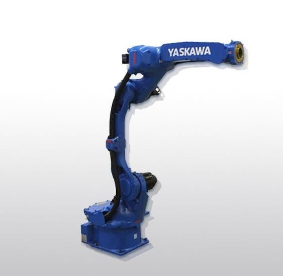 Resimli Yaskawa Robot Kolu Renkli Saha Kurulumu Satış Sonrası Servis